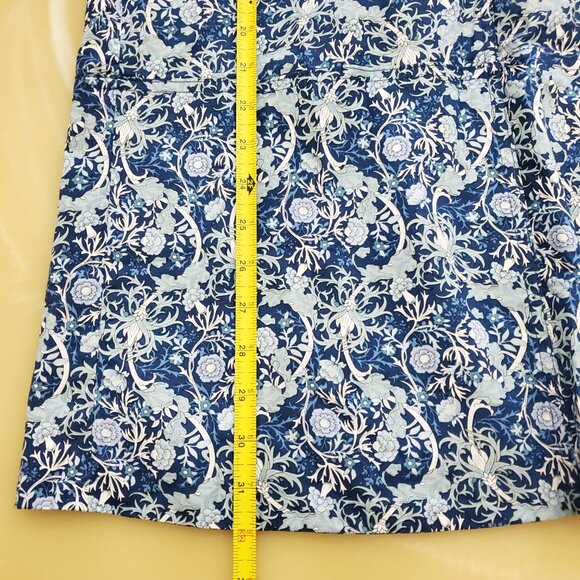 Hyacinth House Long Sleeve Blue Carrington Collared Mini Dress Size XS - Picture 13 of 16